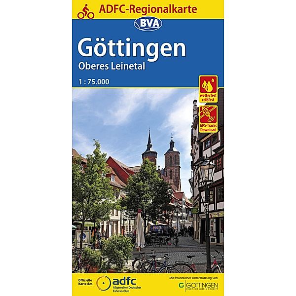 ADFC-Regionalkarte / ADFC-Regionalkarte Göttingen Oberes Leinetal
