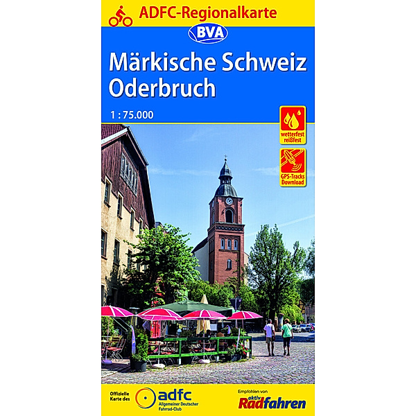 ADFC-Regionalkarte / ADFC-Regionalkarte Märkische Schweiz Oderbruch