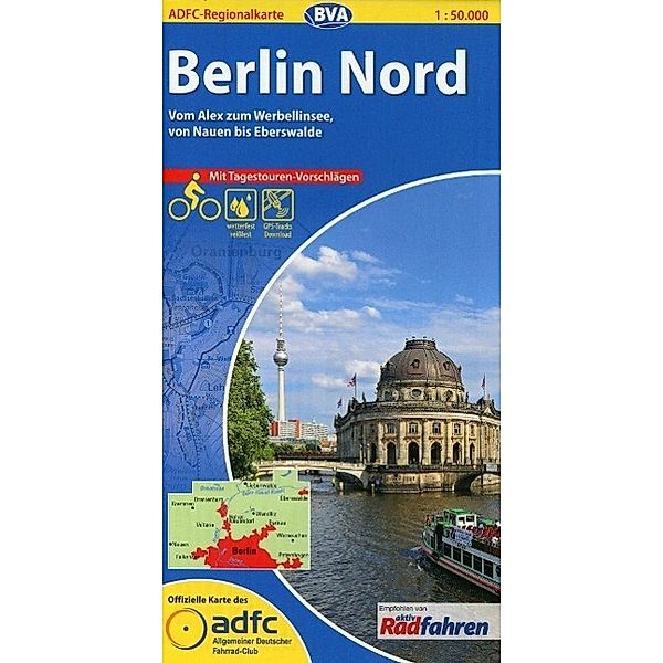 ADFC Regionalkarte Berlin Nord