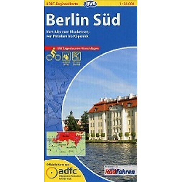 ADFC Regionalkarte Berlin Süd
