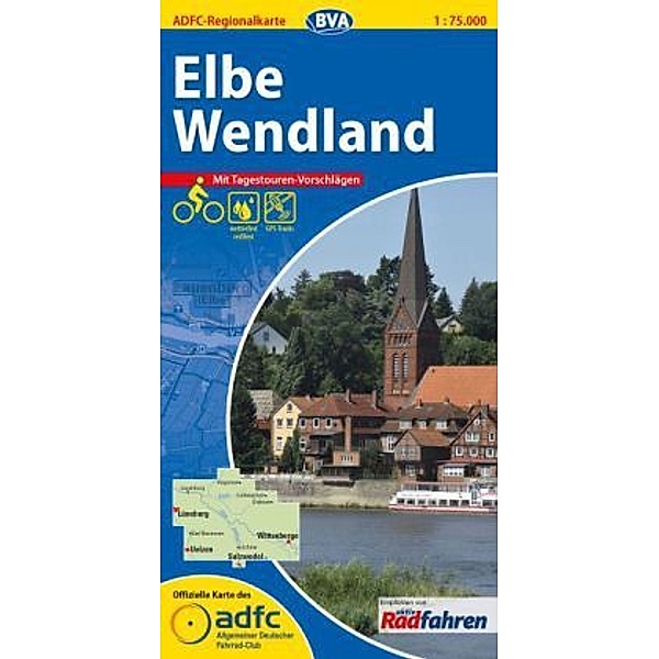 ADFC Regionalkarte Elbe, Wendland