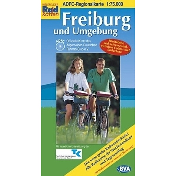 ADFC Regionalkarte Freiburg und Umgebung