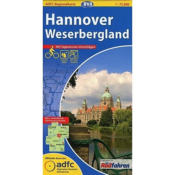 ADFC Regionalkarte Hannover, Weserbergland