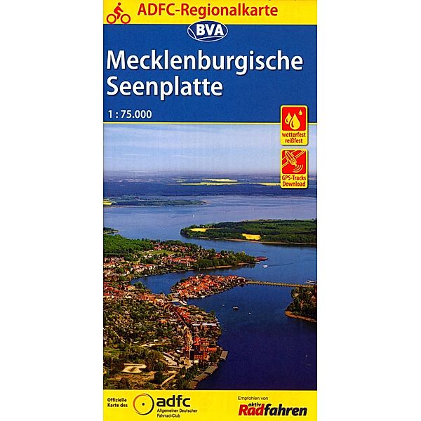 ADFC Regionalkarte Mecklenburgische Seenplatte