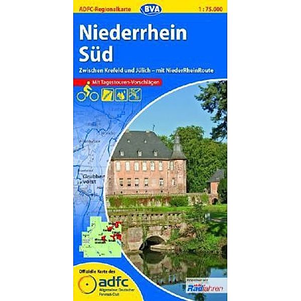 ADFC Regionalkarte Niederrhein Süd