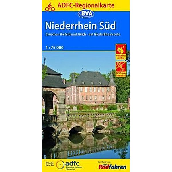 ADFC-Regionalkarte Niederrhein Süd