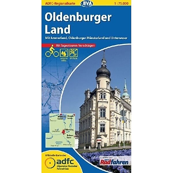 ADFC Regionalkarte Oldenburger Land