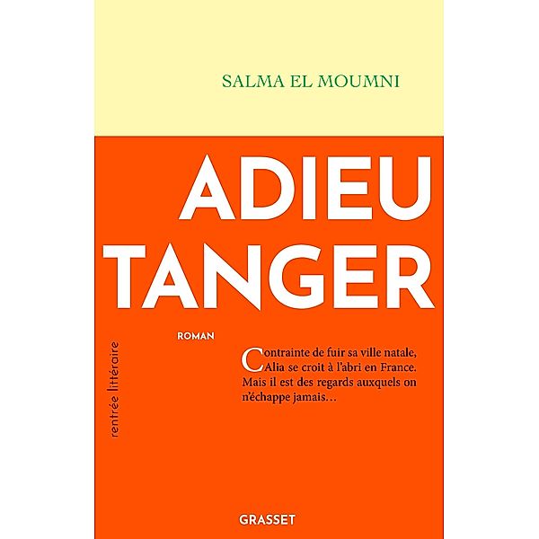 Adieu Tanger / Littérature Française, Salma El Moumni