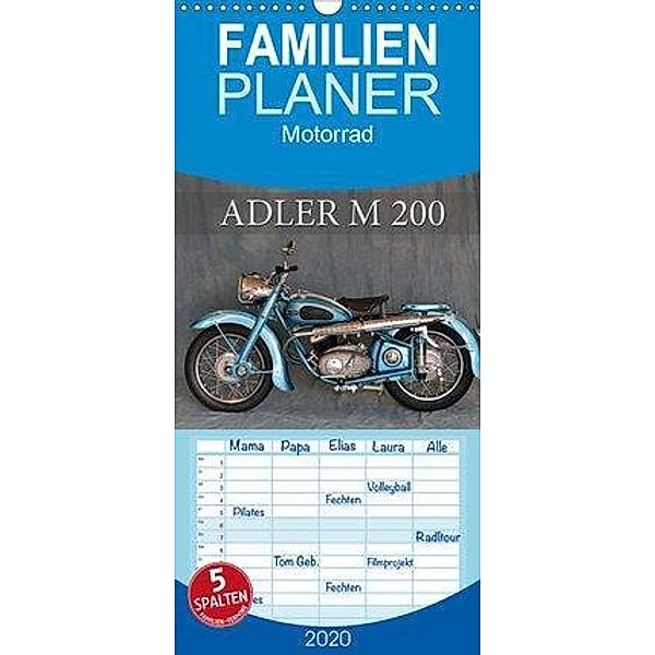 Adler M 200 - Familienplaner hoch (Wandkalender 2020 , 21 cm x 45 cm, hoch), Ingo Laue