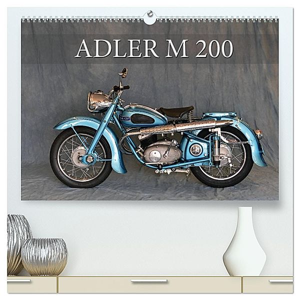 Adler M 200 (hochwertiger Premium Wandkalender 2025 DIN A2 quer), Kunstdruck in Hochglanz, Calvendo, Ingo Laue