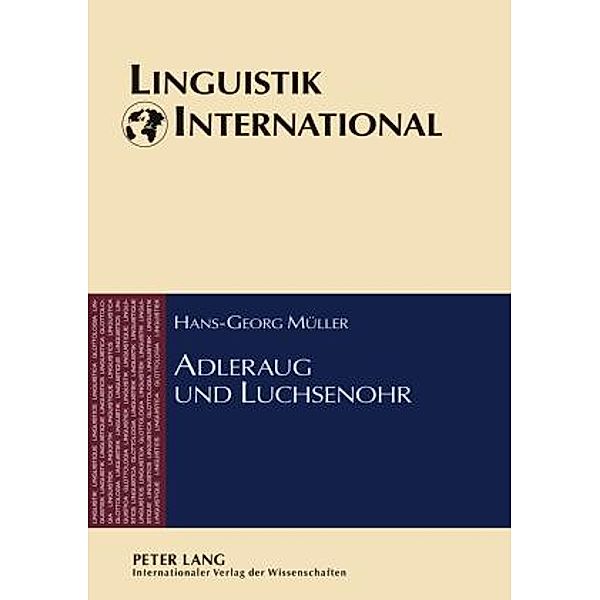 Adleraug und Luchsenohr, Hans-Georg Muller