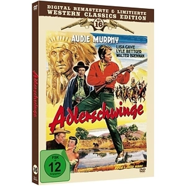 Adlerschwinge - Western Classics Edition No. 16 - Limited Edition Mediabook Digital Remastered, Audie Murphy, Walter Brennan