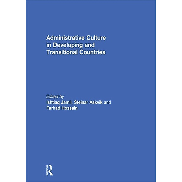 Administrative Culture in Developing and Transitional Countries