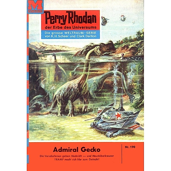 Admiral Gecko (Heftroman) / Perry Rhodan-Zyklus Das Zweite Imperium Bd.190, Clark Darlton