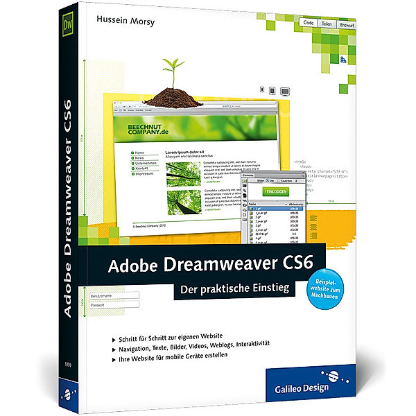 Adobe Dreamweaver CS6 - Der praktische Einstieg, Hussein Morsy