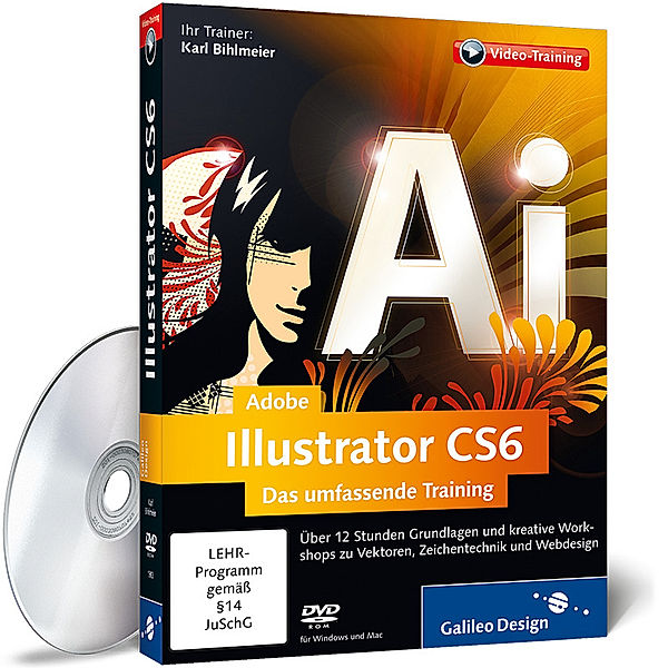 Adobe Illustrator CS6, DVD-ROM, Karl Bihlmeier