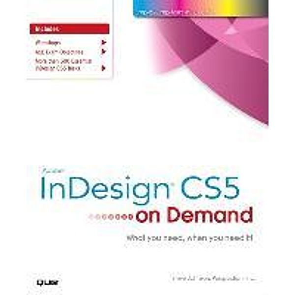 Adobe InDesign CS5 on Demand, Steve Johnson