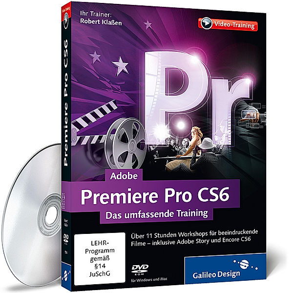 Adobe Premiere Pro CS6, DVD-ROM, Robert Klaßen
