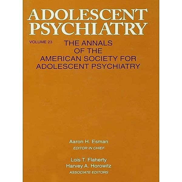 Adolescent Psychiatry, V. 23