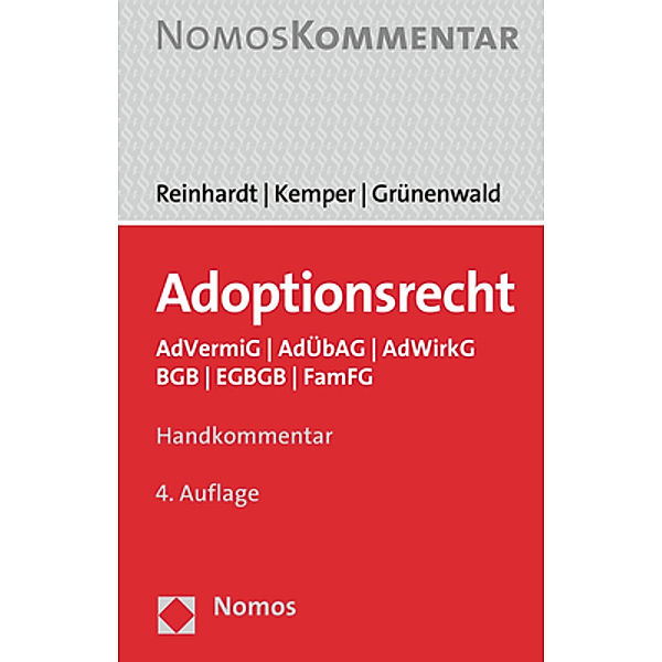 Adoptionsrecht, Jörg Reinhardt, Rainer Kemper, Christoph Grünenwald