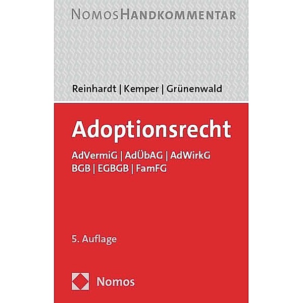 Adoptionsrecht, Jörg Reinhardt, Rainer Kemper, Christoph Grünenwald