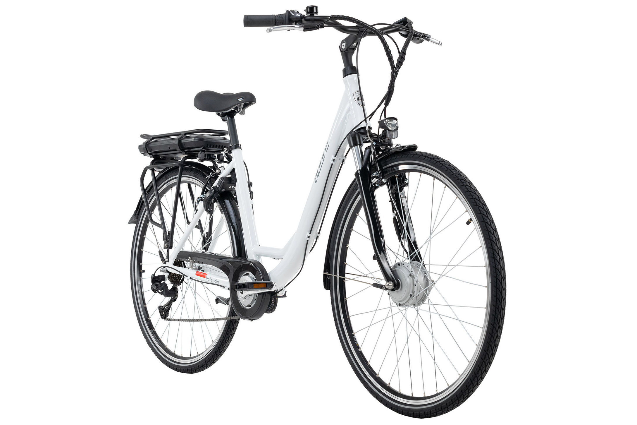 Adore E-City Bike 28'' Adore Valencia Weiß Weiß online kaufen - Orbisana