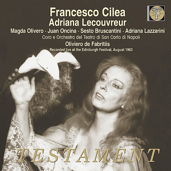 Adriana Lecouvreur, Olivero, De Fabritiis, Coro e Orch.Teatro San Carlo