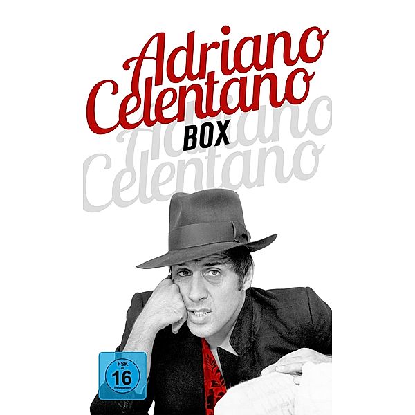Adriano Celentano Box (Weinbox inkl. 1 CD + 2 DVDs), Adriano Celentano