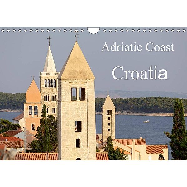 Adriatic Coast Croatia / UK-Version (Wall Calendar 2022 DIN A4 Landscape), Siegfried Kuttig