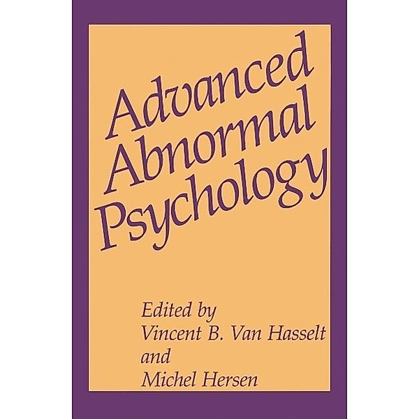 Advanced Abnormal Psychology