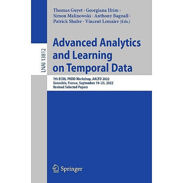 Advanced Analytics and Learning on Temporal Data / Lecture Notes in Computer Science Bd.13812