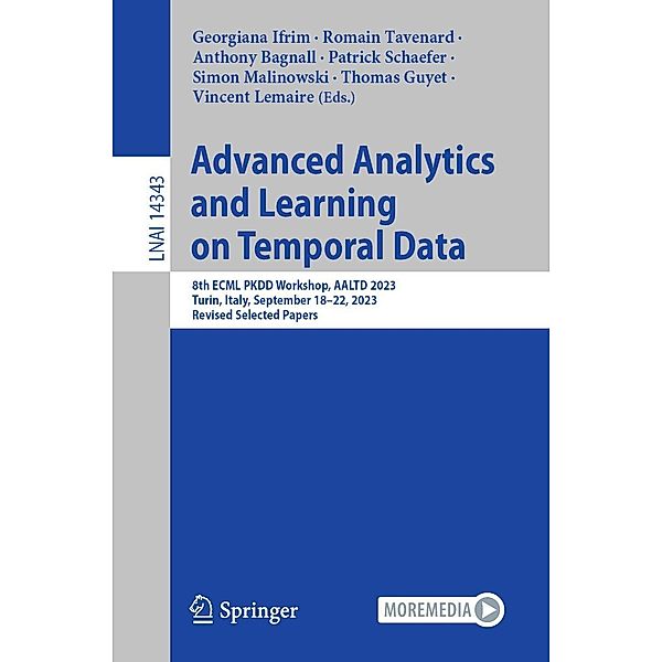 Advanced Analytics and Learning on Temporal Data / Lecture Notes in Computer Science Bd.14343