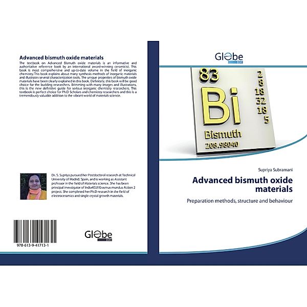 Advanced bismuth oxide materials, Supriya Subramani