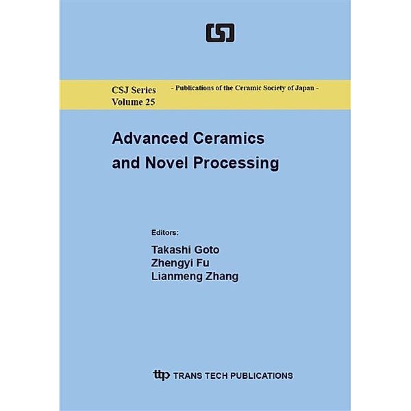 Advanced Ceramics and Novel Processing