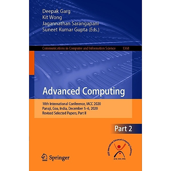 Advanced Computing / Communications in Computer and Information Science Bd.1368