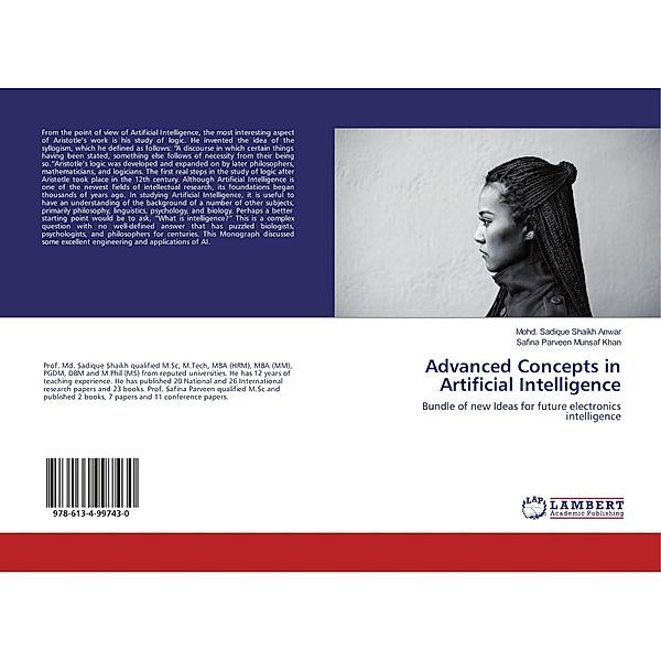 Advanced Concepts in Artificial Intelligence, Mohd. Sadique Shaikh Anwar, Safina Parveen Munsaf Khan