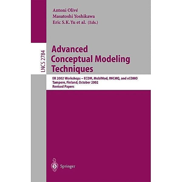 Advanced Conceptual Modeling Techniques