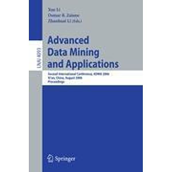 Advanced Data Mining and Applications