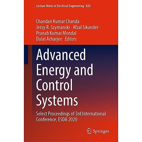 Advanced Energy and Control Systems / Lecture Notes in Electrical Engineering Bd.820