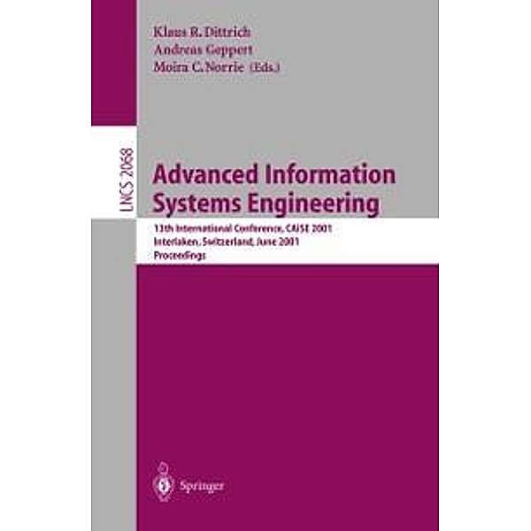 Advanced Information Systems Engineering / Lecture Notes in Computer Science Bd.2068