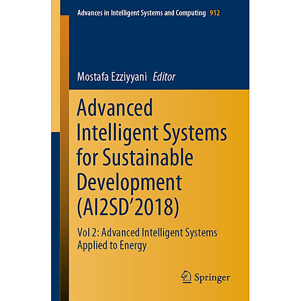 Advanced Intelligent Systems for Sustainable Development (AI2SD'2018)