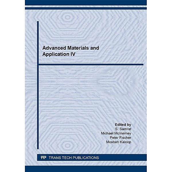 Advanced Materials and Application IV