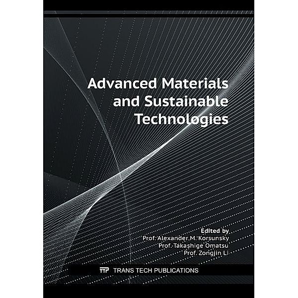 Advanced Materials and Sustainable Technologies