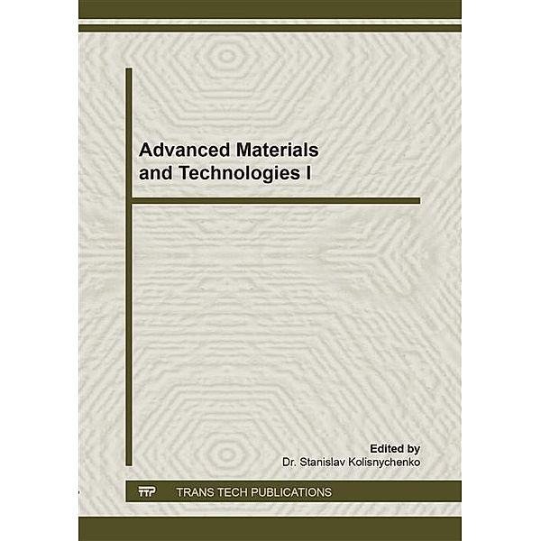 Advanced Materials and Technologies I