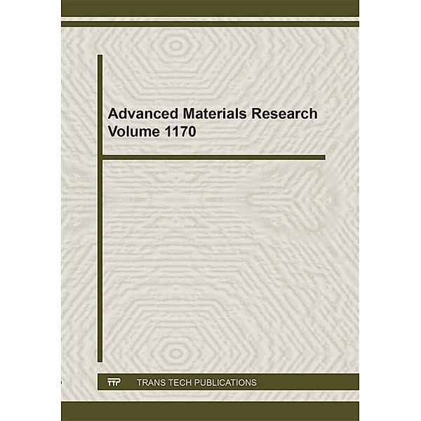 Advanced Materials Research Vol. 1170