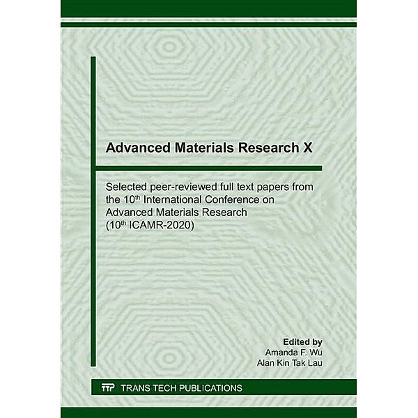 Advanced Materials Research X