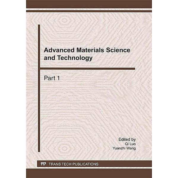 Advanced Materials Science and Technology, ICMST 2010