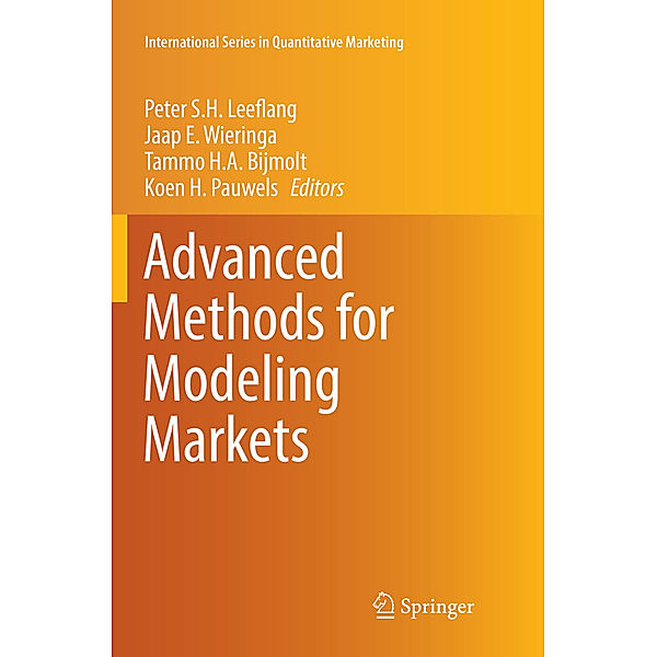 Advanced Methods for Modeling Markets