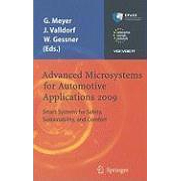 Advanced Microsystems for Automotive Applications 2009 / VDI-Buch, Gereon Meyer, Jürgen Valldorf, Wolfgang Gessner