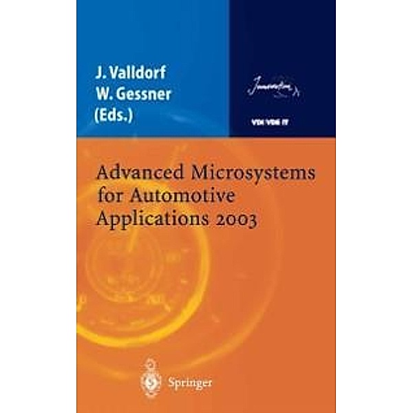 Advanced Microsystems for Automotive Applications 2003 / VDI-Buch